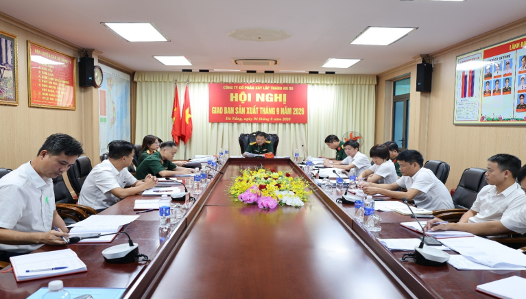 CÔNG TY TỔ CHỨC HỘI NGHỊ GIAO BAN SẢN XUẤT THÁNG 9/2026