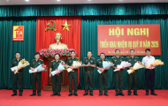 CÔNG TY CPXL THÀNH AN 96 TỔ CHỨC HỘI NGHỊ ĐẢNG ỦY ,  HỘI NGHỊ TRIỂN KHAI NHIỆM VỤ QUÝ IV NĂM 2026