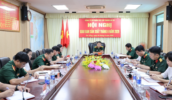 Công ty tổ chức Hội nghị giao ban sản xuất tháng 6/2026