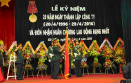 Kỷ niệm 20 năm thành lập công ty và đón nhận Huân chương Lao động hạng I - P.1