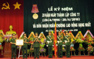 Công ty cổ phần xây lắp Thành An 96 đón nhận Huân chương Lao động hạng Nhất