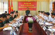 Đoàn công tác Bộ Quốc phòng thăm và làm việc tại Bộ tư lệnh Vùng Cảnh sát biển 2