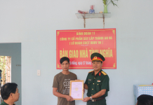 Công ty CPXL Thành An 96 tặng nhà tình nghĩa nhân ngày thương binh liệt sỹ 27 tháng 7 năm 2017